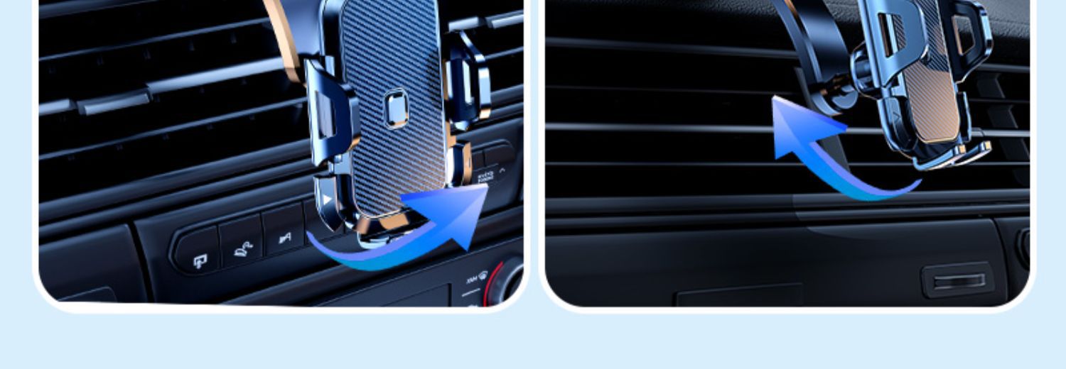 Car Mobile Phone Holder Charging Navigation Universal Suction Cup Air Outlet Fixed Universal New Car Anti-Shake Bracket