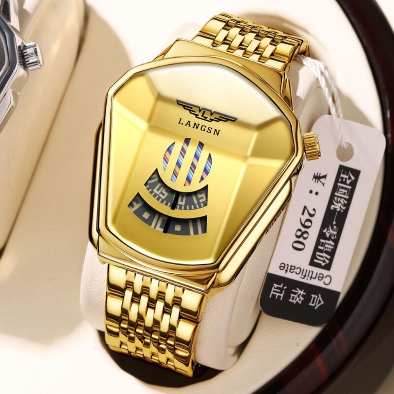 Watch Male Snake Head Blue Light Glass Turntable Display Alloy Stainless Steel Belt Waterproof Watch Wristwatch Quartz Watch Male Snake Head Blue Light Glass Turntable Display Alloy Stainless Steel Belt Waterproof Watch Wristwatch Quartz