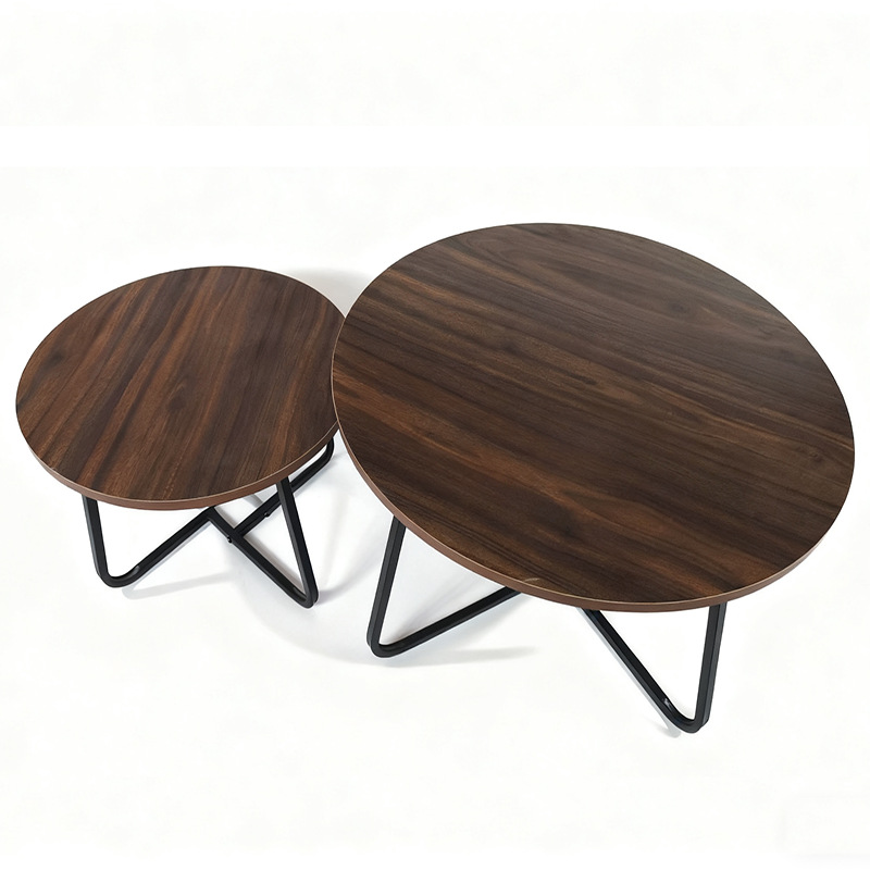 Mesa de centro transfronteriza, mesa auxiliar para sala de estar, mesa redonda pequeña, mesita de noche sencilla, mesa de comedor sencilla, mesa de té pequeña. image 11