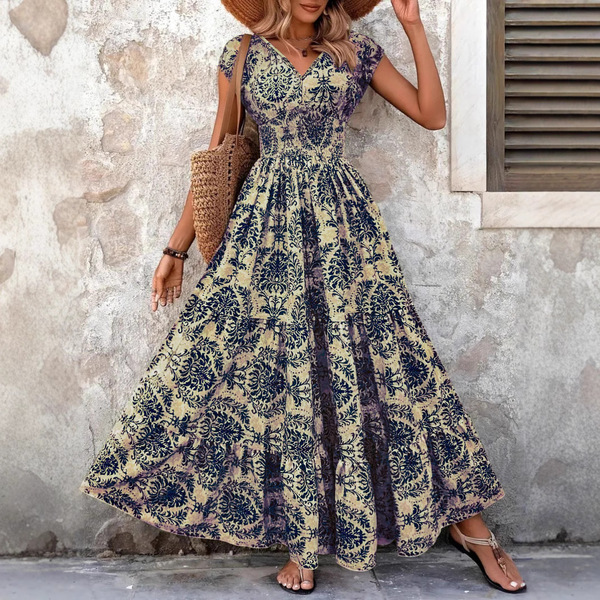 retro fashionable elegant dress