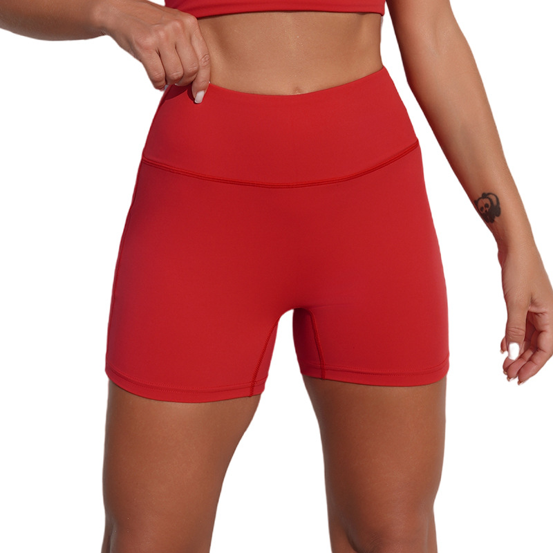 Europa y los Estados Unidos transfronterizos sensación desnuda hermosa espalda deportiva de color contrapeso bra de cinturón de miel de alta elasticidad de cadera seco conjunto de brazalete
