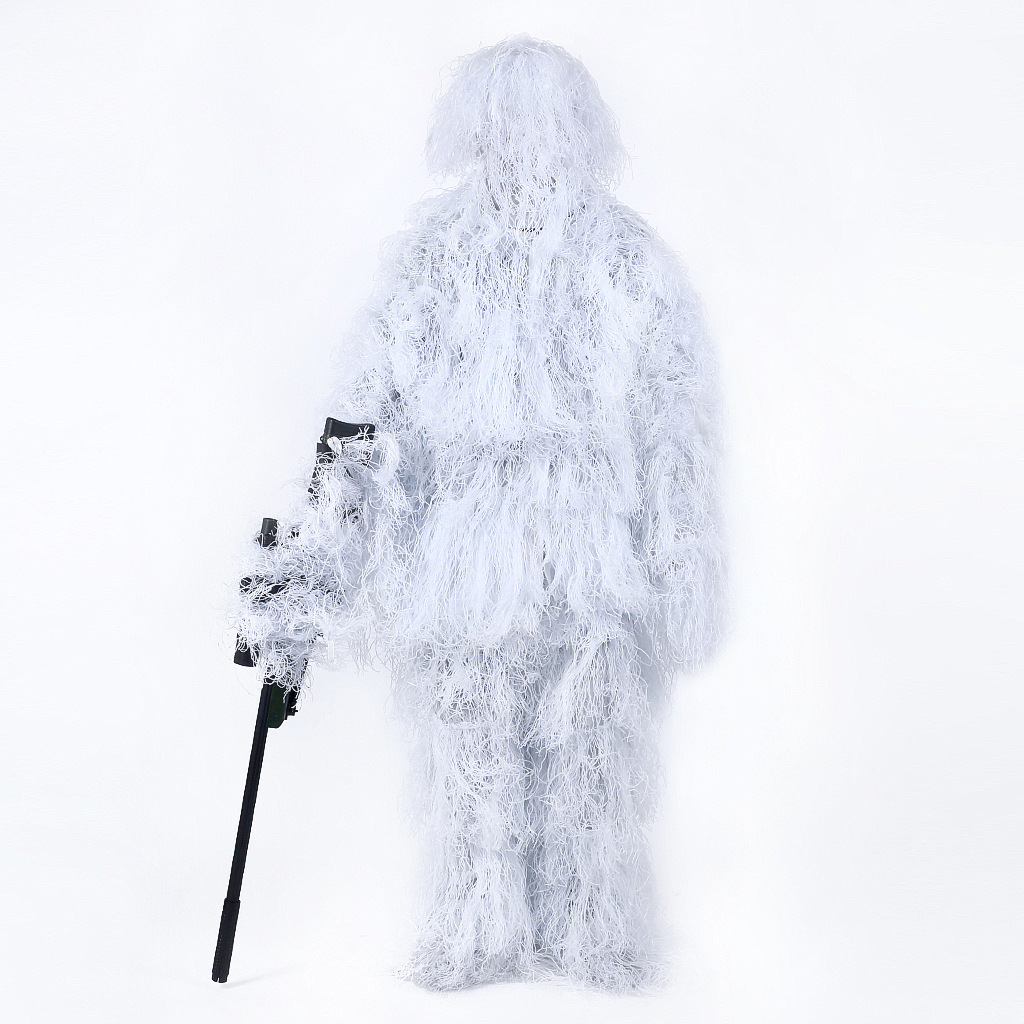 Ropa de camuflaje multi-escenario de Amazon para observación de aves, disfraz para exteriores, traje de camuflaje para entrenamiento de campo, ropa de camuflaje de lana y seda para adultos