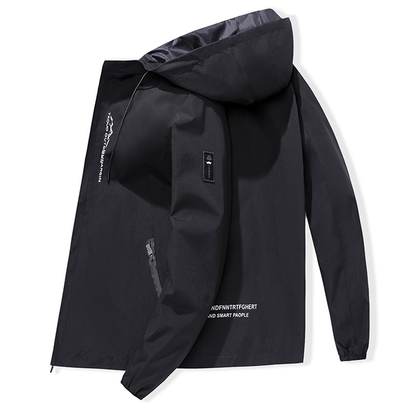 Men's Hooded Casual Outdoor Jacket For Spring And Autumn_voghion.com