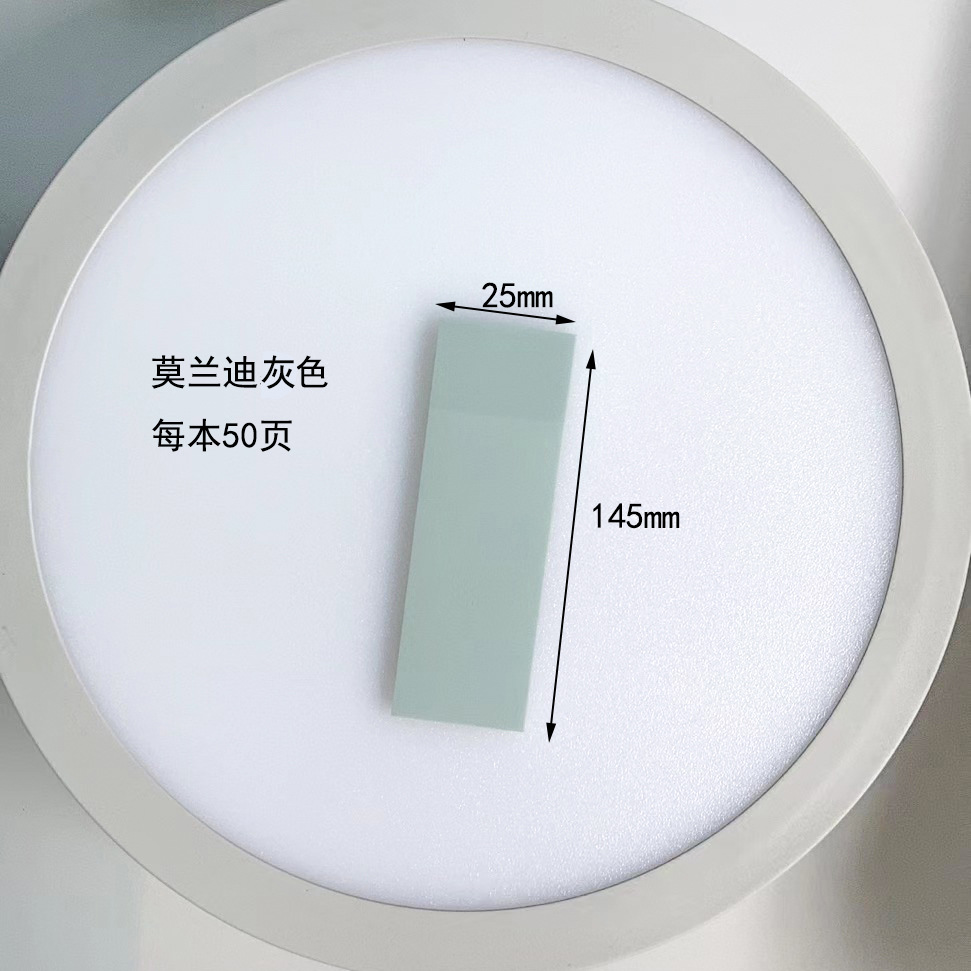 Directo de fábrica transparente nota adhesiva de color nota adhesiva Morandi etiqueta de color de plástico PET nota fuerte etiqueta adhesiva