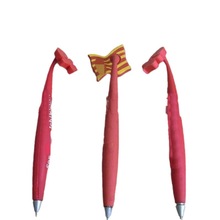 厂家开发制定冰箱贴笔 带磁铁吸附功能的个性圆珠笔卡通礼品笔