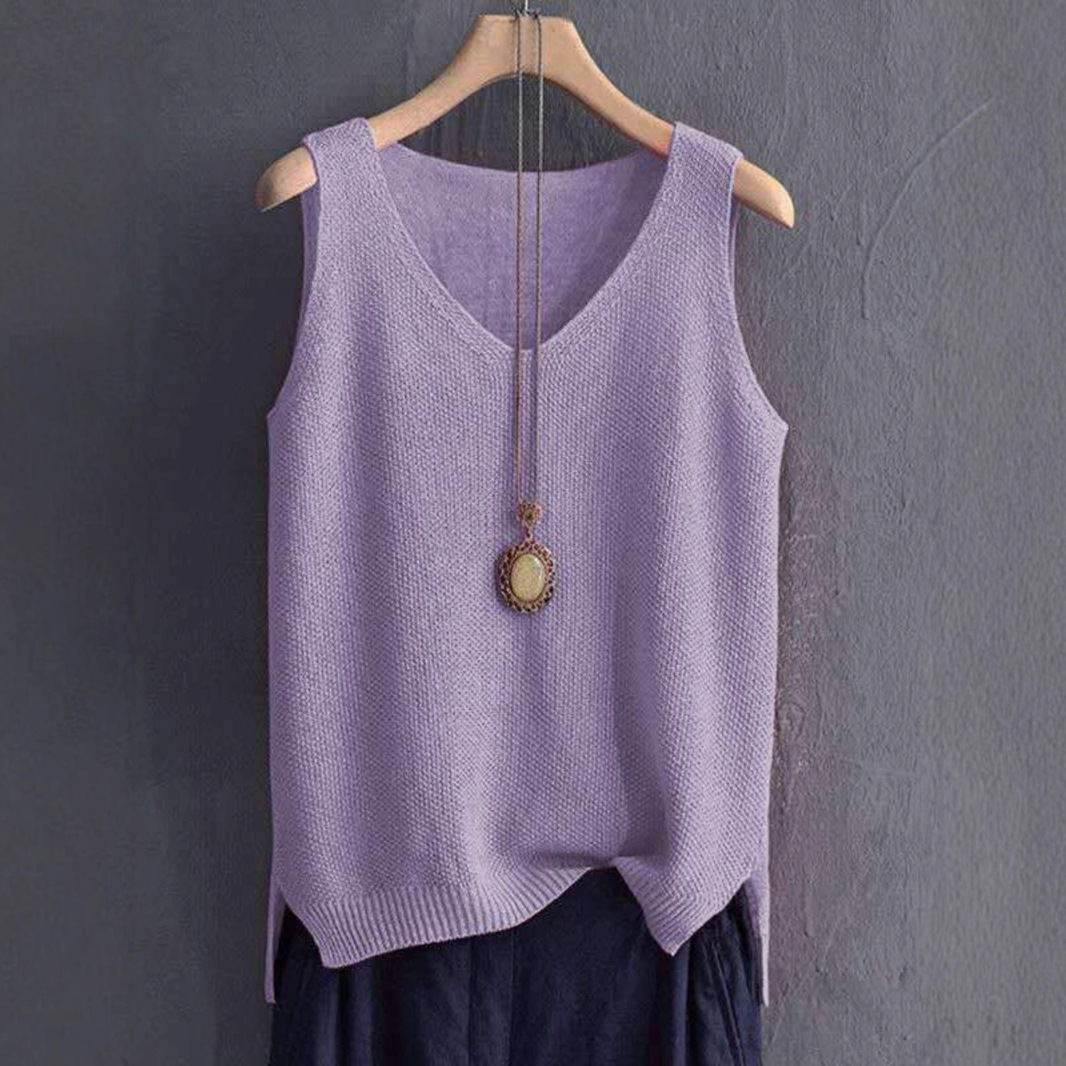 40.00 kg-100.00 kg Loose plus size Camisole Women's Summer Knitted Ice Silk T-Shirt Base Shirt Sleeveless Inner Top