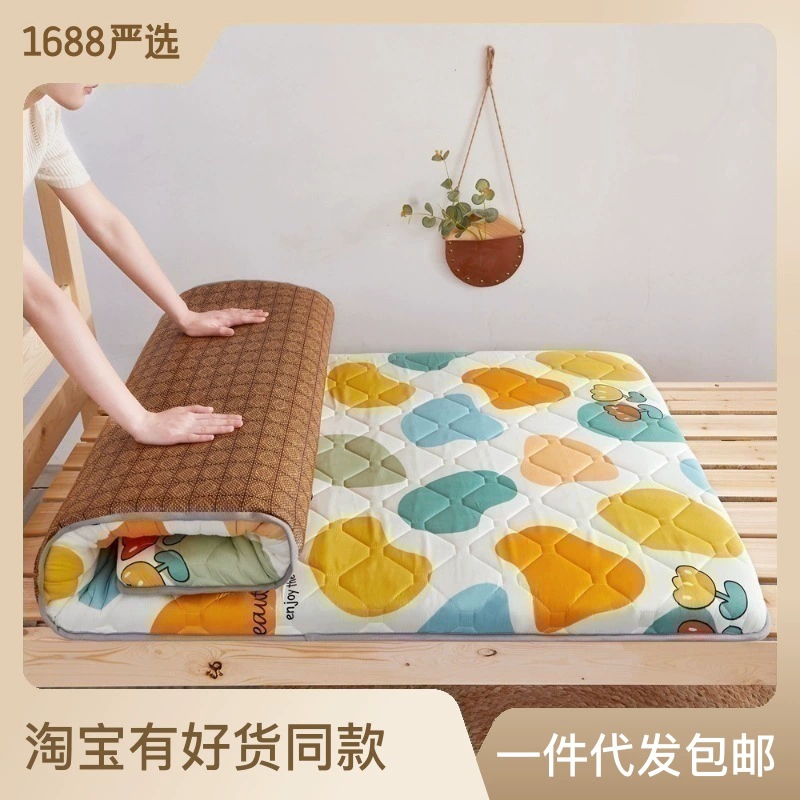 Winter mattress for elementary school students, folding duvet for home use, bedding, wholesale