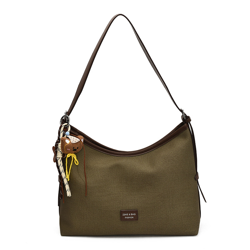 Bolsa de brazo de moda transfronteriza para mujeres 2025, nueva moda de otoño y invierno simple bolso de hombro coreano universal mochila de viaje