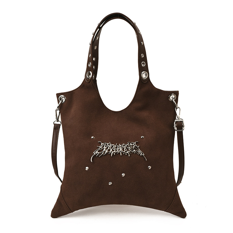 Bolso para mujeres 2025 nuevo cross-border retro esmerilado bolso de mano nicho de alta calidad de la moda bolso de mochila