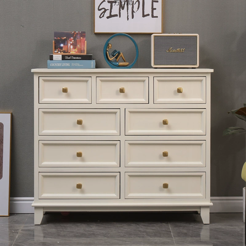 Американский комод шкаф для хранения Легкий роскошный шкаф для хранения ящика