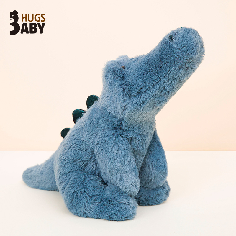 Dibujos animados lindo suave mentira León cocodrilo dinosaurio muñeca de peluche de juguete almohada para dormir niños muñeca regalo al por mayor