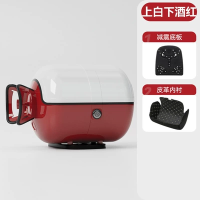 Motorcycle trunk Gas Tank Abs Material - white-and-red-color-scheme-direct-hair-from-the-factory-if-you-buy-the-expensive-one-you-will-get-a-refund