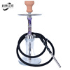 Water smoke manufacturer aluminum alloy small single -pipe water cigarette bottle Shisha Hookah Amazon Amazon hot selling spot wholesale