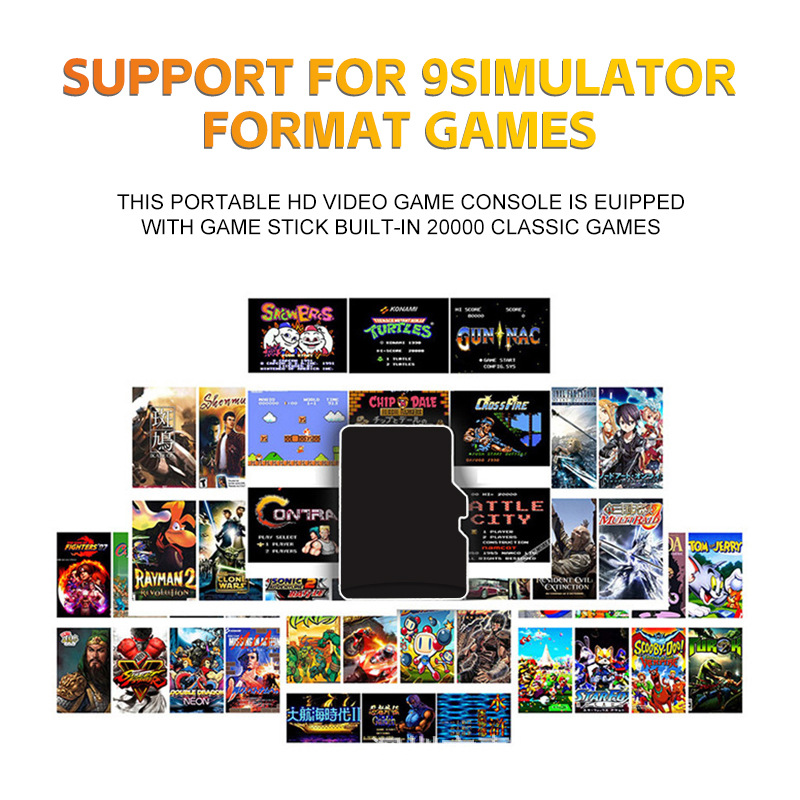 Wireless 4k Retro Game Console Hdmi Tv Arcade Machine_voghion.com