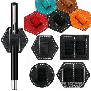 PU self-adhesive pen holder ipad capacitive pen holder self-adhesive pen holder elastic band tablet PC self-adhesive pen holder