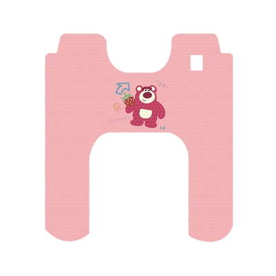 foot pads, foot pedals, Electric vehicle foot mat - tailing-x4strawberry-bear-3l193
