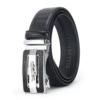Silver black belt