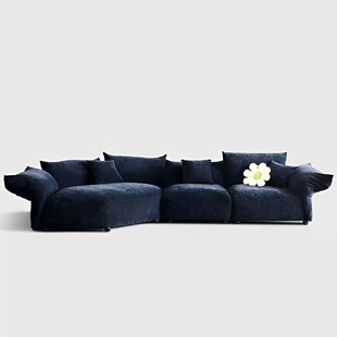 意大利轻奢设计edra网红花瓣沙发现代简约客厅大户型转角布艺沙发-阿里巴巴