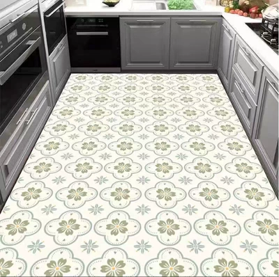 Avtomobil döşəmə paspasları — Oil-Proof No-Wash Floor Mat Pvc - minimalist-50x80cm-size-small-careful-shooting