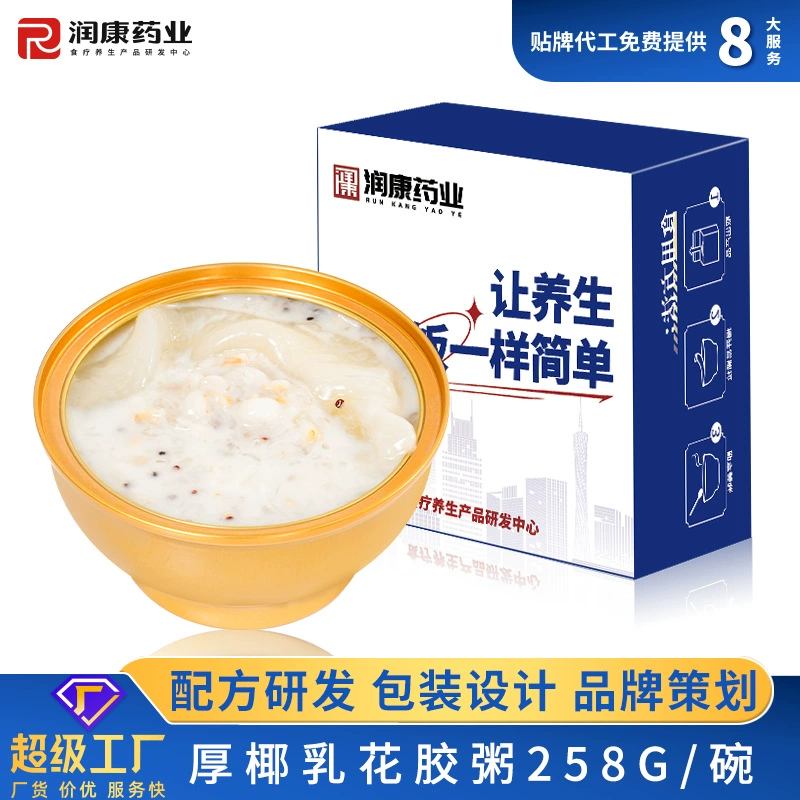 Рунканг фабрика густое кокосовое молоко 食 羹 羹 食 食 食 食