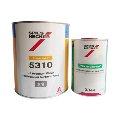Dupont Shibixiao 2K Medium-coated Primer Two-component Anti-rust Paint 5310 High-concentrated Medium-coated Car Repair Scratches (Avtomobil boyası) - 5310-primer-3kg-with-1-liter-334-curing-agent-3kg