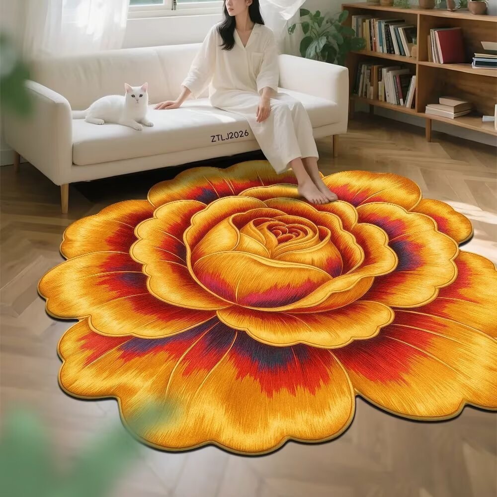 Tappetino da bagno con illusione 3D, zerbino in ciniglia di diatomite morbida, base antiscivolo in TPR, super assorbente, asciugatura rapida, antimuffa, lavabile, ecologico, nordico e_voghion.com