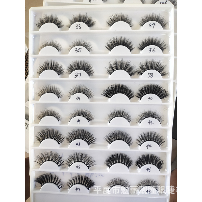 Tira autoadhesiva pestañas postizas temperatura sin pegamento adsorción automática pestañas postizas naturales pestañas postizas gruesas fabricante