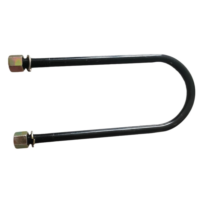 Fábrica al por mayor accesorios de coche hierro U-Bolt coche accesorios de hardware universal varios modelos doble cabeza U-Bolt