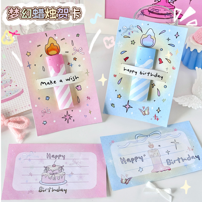 Thiệp có nến sinh nhật 2,5k/c (lố 20)