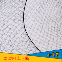 Professional flight attendant high-elastic invisible hair net dance film and television wig bun hair ball head net cover Hanfu head flower fine net pocket