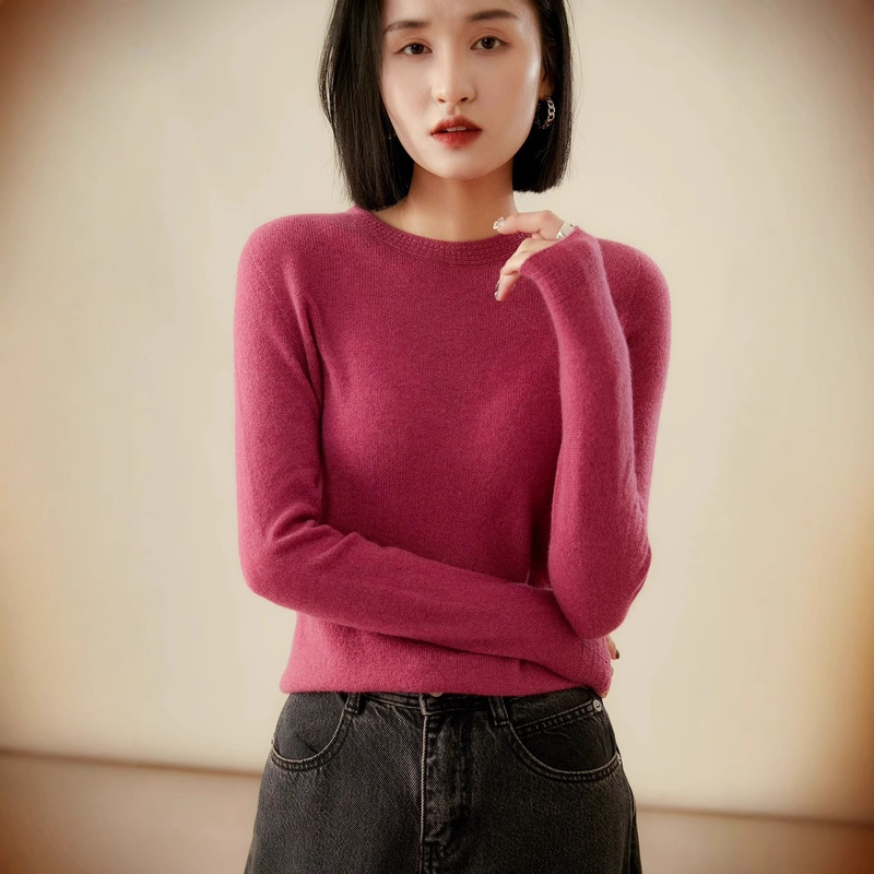 Fashion New Wool Slim Warm Knitted Base Shirt Solid Color Turtleneck Sweater All-match Top
