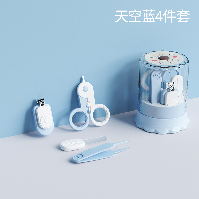 Лев-синий (набор из 4 штук)