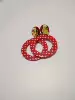Red ear clips