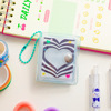 Small cartoon photoalbum, storage system for elementary school students, photo, card book, Korean style, 2inch