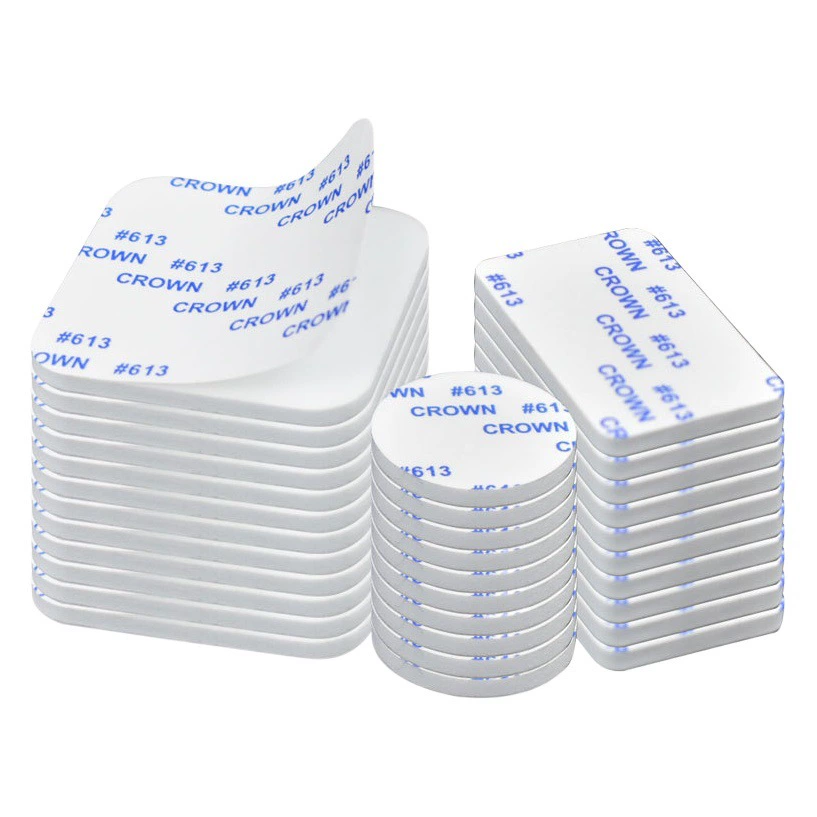 Белая пена EVA двусторонний клей для автомобильных украшений губка Двусторонняя Клейкая Пена бесшовный крючок двусторонний клей