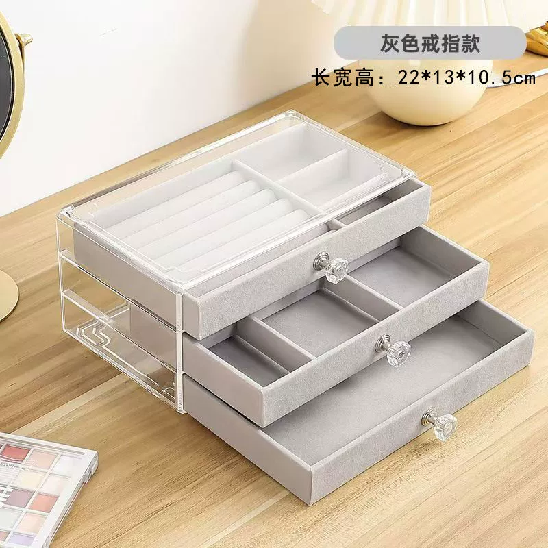 Storage system, storage box, earrings, acrylic necklace, sophisticated accessory