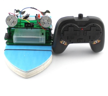 Paquete completo de accesorios para barco de control remoto boat3 (incluido el control remoto)