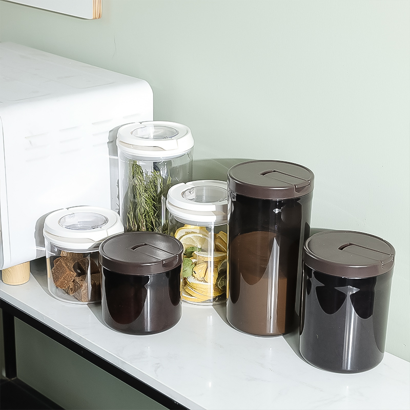 耐用避光密封婴儿米粉储存盒密封罐防潮咖啡豆保存罐干调料收纳罐