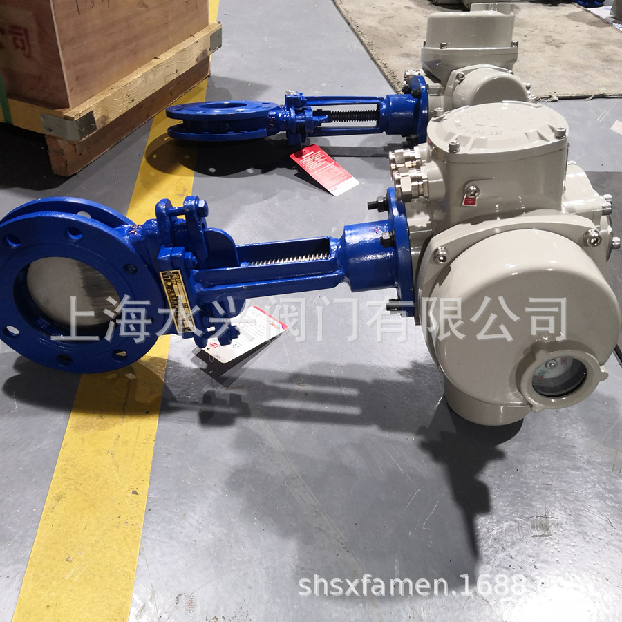 PZ973X-10C软密封电动刀型闸阀 电动浆液阀 软密封零泄漏