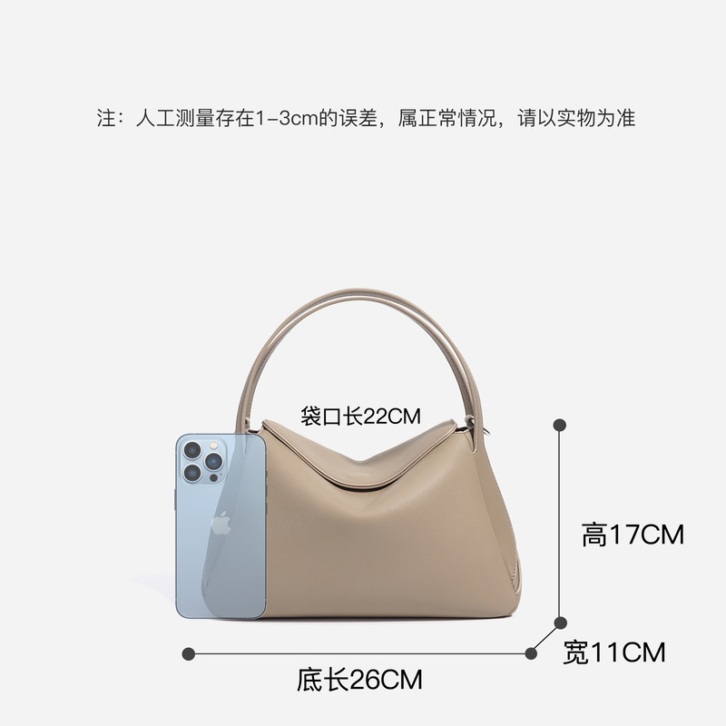 2025小众简约设计单肩高级枕头包百搭感手提斜挎包包通勤女包|undefined