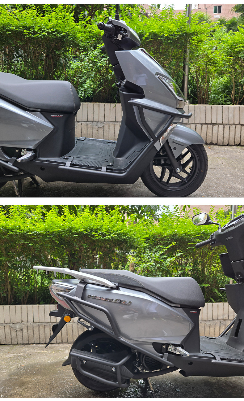 Suitable for Xin Da Zhou Honda Ns125Gu Carbon Steel Guard Bar, Anti-Fall Front Bar, Rear Bar, Exhaust Bar Modification Parts