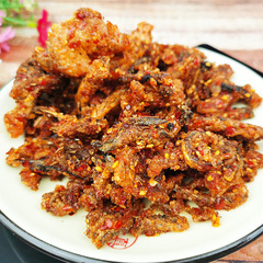 Spicy fish skin 125g honey cod skin snacks specialty snacks seafood spicy gourmet ready-to-eat fish skin sweetness