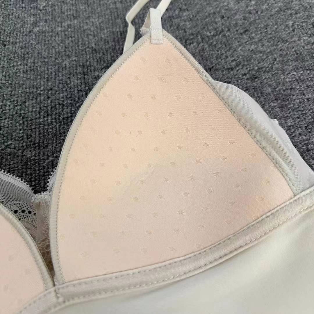 Nueva copa fija de encaje, chaleco de alta calidad, bra de yoga sin anillo de acero, ropa interior deportiva, mujer al por mayor image 6