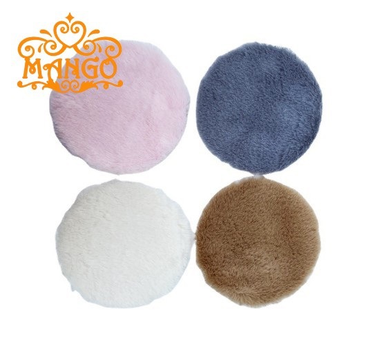 Short Plush Bay Window Mat, Balcony Mat, Faux Wool, Non-Slip Particle Bottom, Washable, Dressing Room Window Mat, Floor Mat for Winter