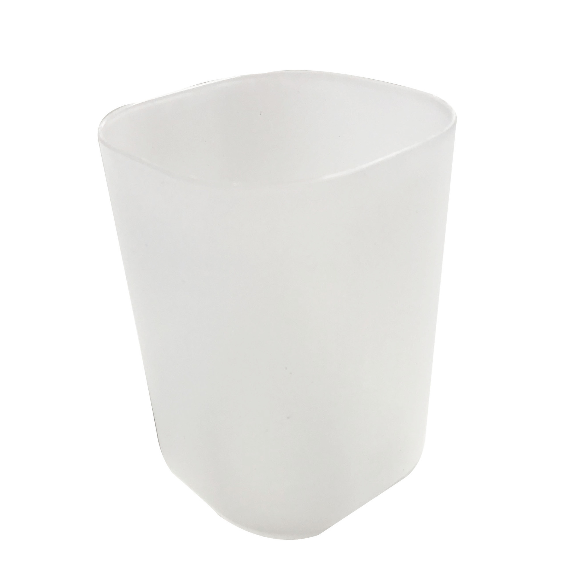 Escritorio caja de almacenamiento esmerilado simple transparente titular de la pluma papelería maquillaje cepillo lápiz labial contenedor de almacenamiento