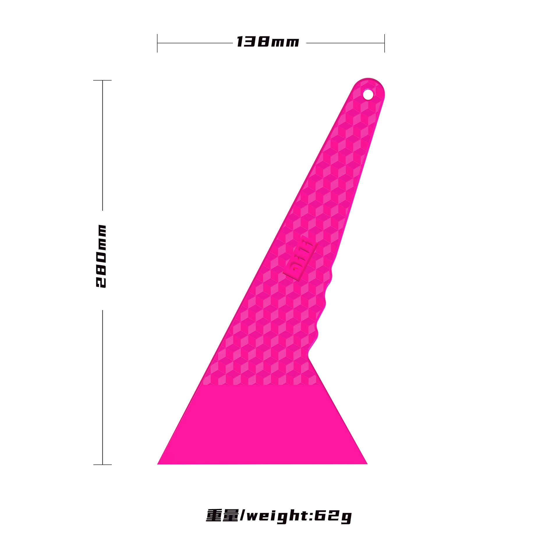 Herramientas de adhesión de película de automóvil triangular raspador duro raspador de película ultrafina raspador resistente a altas temperaturas suministro spot transfronterizo image 10