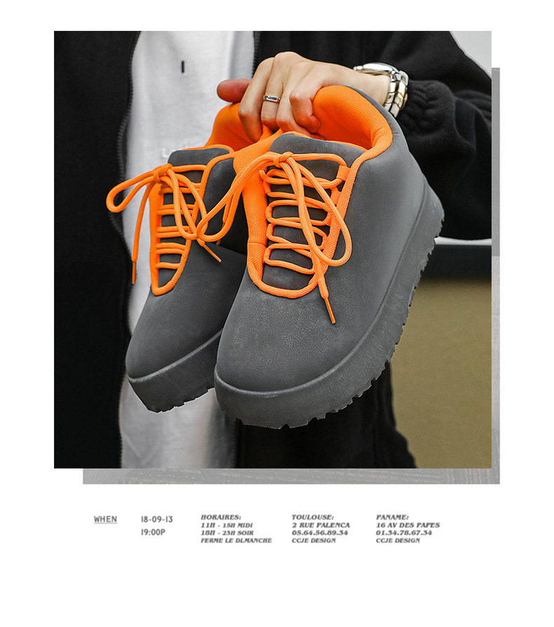 Scarpe da uomo nuove di zecca, tendenza di nicchia, sportive, da abbinare a tutte le scarpe casual, da uomo, in un unico pezzo, dropshipping Y02_voghion.com