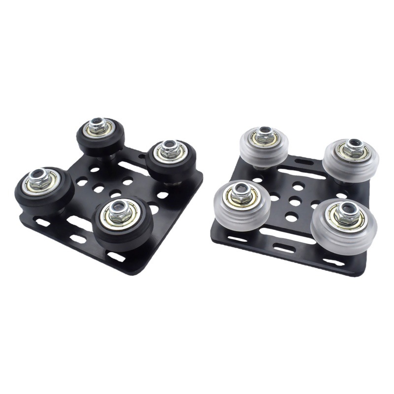 Accesorios de la impresora 3D estándar europeo 2020V-groove perfil de aluminio polea V-Slot construir Kit de placa de pórtico