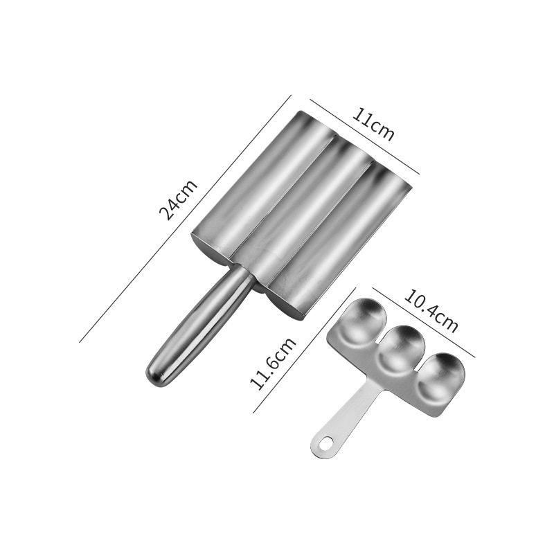 304不锈钢丸子制作器家用厨房小工具肉丸器商用肉丸鱼丸虾滑模具|undefined