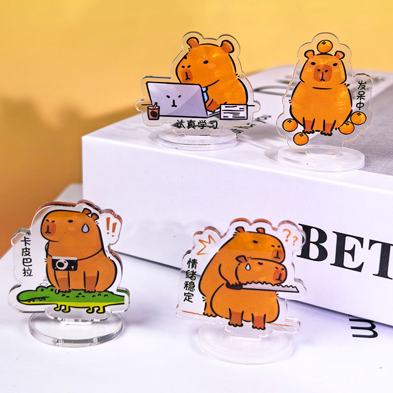 卸売かわいい漫画のインスピレーション学習スタンドアップコレクション学生デスクトップアニメーションアクリル装飾装飾品|undefined